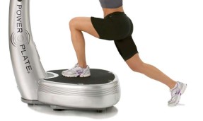 Lunges power plate