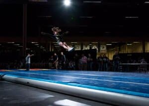 chearleading op airtrack