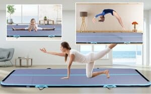 oefeningen op airtrack