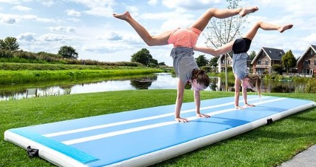 Airtrack thuis turnen