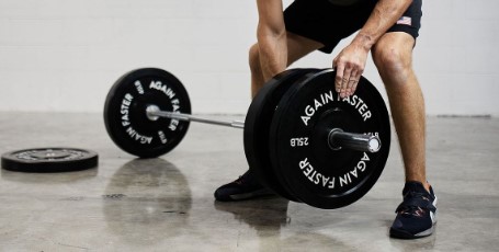 Lengte en gewicht barbell