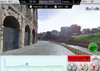 iConsole+ app virtuele routes