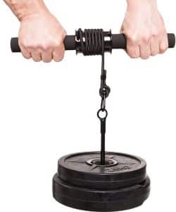 Wrist roller onderarm trainer