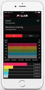 polar beat roeitrainer app