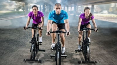 virtual spinning wedstrijd