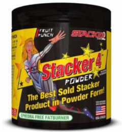 Stacker 4 Powder 50servings Lemon Lime